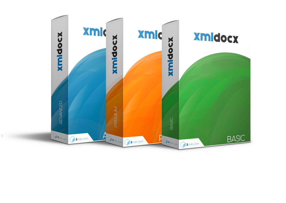 xmldocx licenses